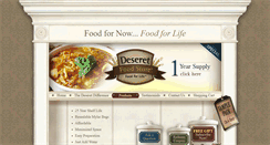 Desktop Screenshot of deseretfoodstore.com